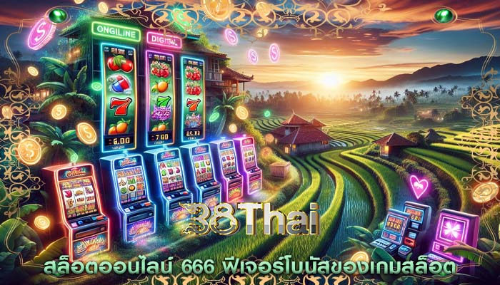 สล็อตออนไลน์ 666 ฟีเจอร์โบนัสของเกมสล็อต